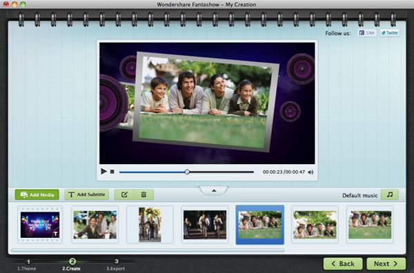 edit photo slideshows on mac