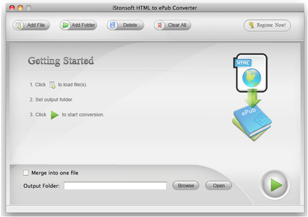 iStonsoft HTML to ePub Converter for Mac 2.1.0