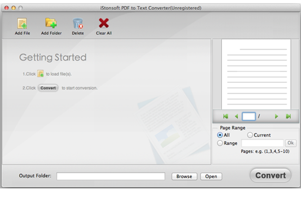 iStonsoft PDF to Text Converter for Mac 2.1.0
