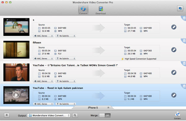 ipanel video converter for mac screenshot
