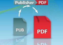 converting publisher to pdf