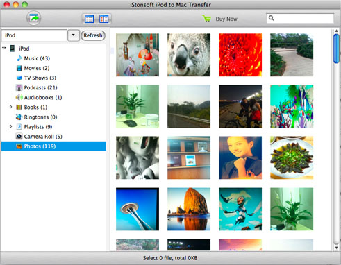how to transfer photos from ipod to mac free