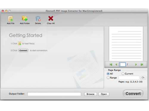 ready to extract image from pdf mac