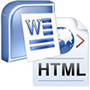 convert word to html