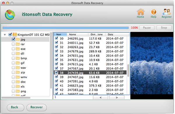start recovering sandisk cruzer lost data on mac
