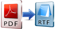 convert pdf to rtf free