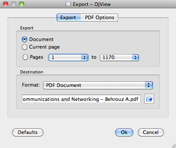 convert djvu to pdf for mac
