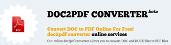 convert doc to pdf free