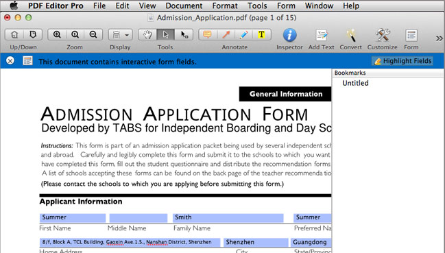 outstanding pdf form filler for mac