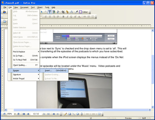 infix pdf editor to add pictures to pdf files