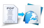 convert pdf to web form