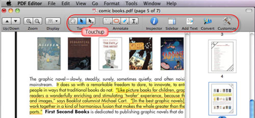 use select tool to remove pdf highlight on mac