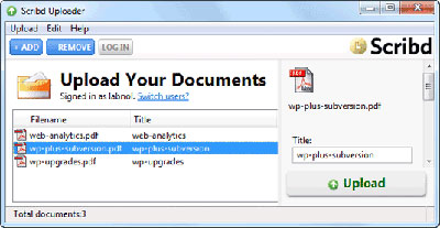 scrib to organize pdf files free