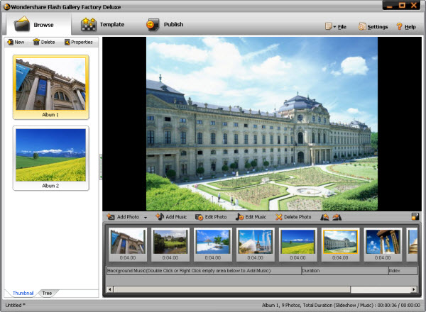 run swf slideshow creating software to found slideshow of swf format