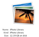 transferring iphoto library to new mac