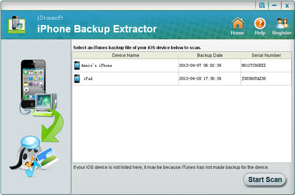 iStonsoft iPhone Backup Extractor 2.1.1 full