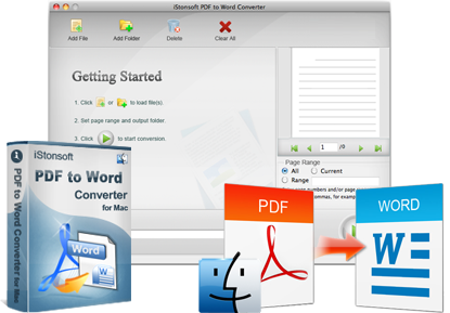 iStonsoft PDF to Word Converter for Mac