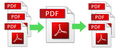 merge and split pdfs