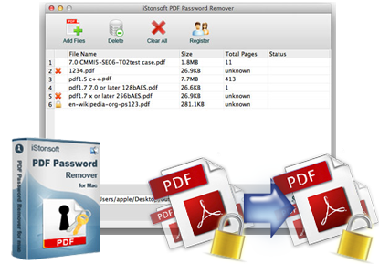 iStonsoft PDF Password Remover for Mac