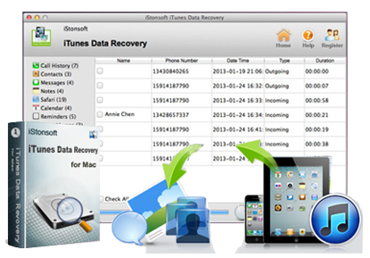 iStonsoft iTunes Data Recovery for Mac