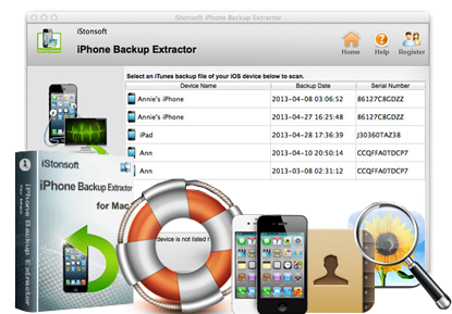 iStonsoft iPhone Backup Extractor for Mac