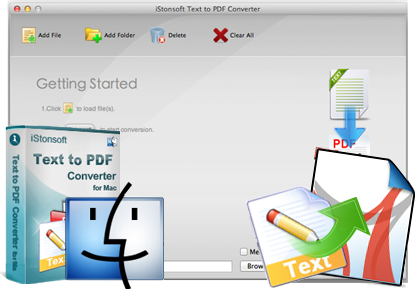 iStonsoft Text to PDF Converter for Mac